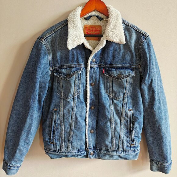 LEVI'S Sherpa Lined Trucker Jacket - Picture 9 of 11